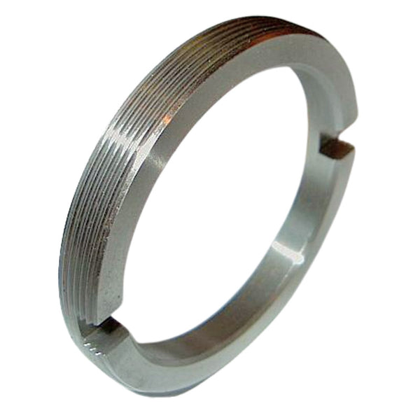 Wheel bearing retaining ring (slotted bush nut), front/rear, for 76mm bearing Ami etc.