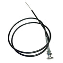 Starter pull cable ""D", early 2cv, total length 125cm