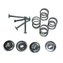 Brake shoe fitting kit, front, Dy6/AK400/Ami6/Mehari. Axle set. For 220mm diameter drum only.