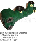 Master cylinder, Ami 8, LHM, single circuit. 17.5mm bore. 111364B, 75492559