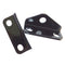 Pair of non painted bracket for rear sill mounting point of front seat belt 2cv6 etc.