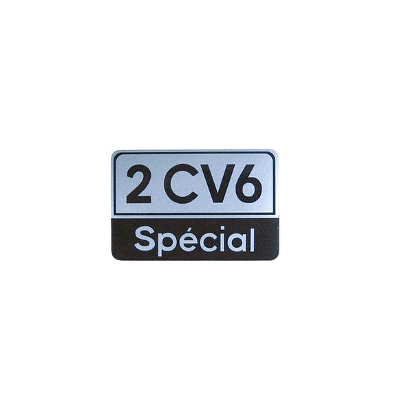 2cv6 Special insignia sticker. 92mmx61mm
