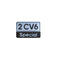 2cv6 Special insignia sticker. 92mmx61mm