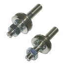 Stud, set of 2, to mount crossbox to gearbox, alternative to original m7 x 20 set screws. Some say.....see our description notes.