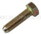 Set screw, for steering lever, plated, 11mm hex, M7 x 1.00, 27.5mm long, 10.9 high tensile, EACH
