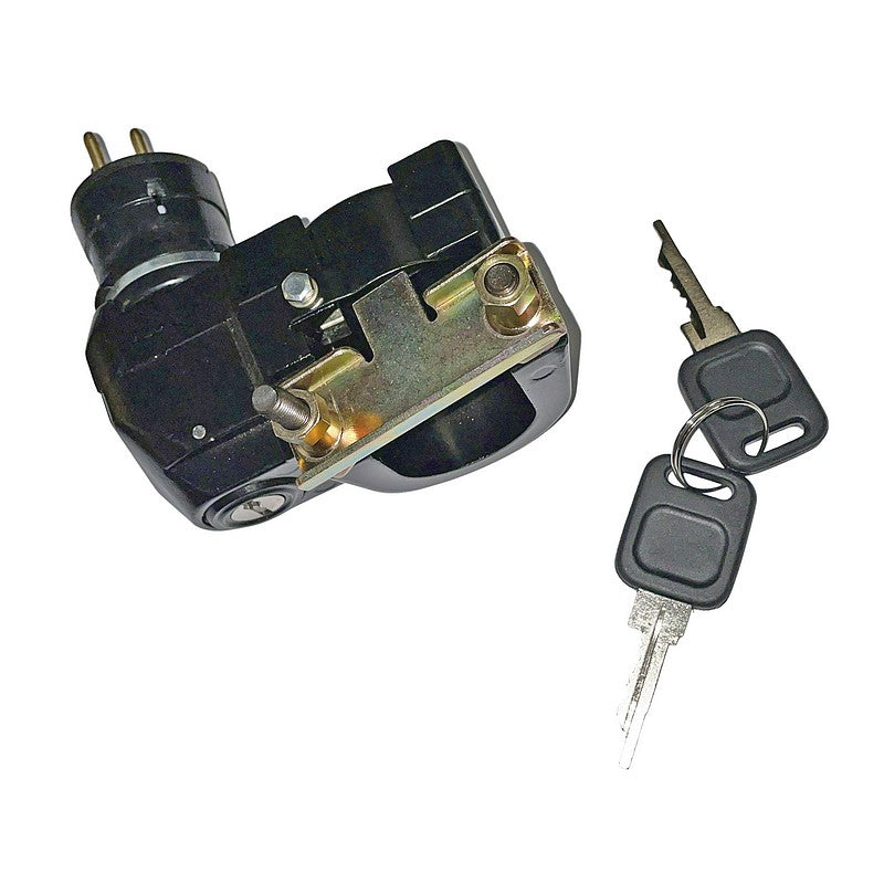 Steering column ignition anti theft lock switch assembly, 2cv6, Mehari, includes U-bolt & nuts. See description notes.
