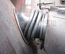 Heater escape (dump) tube, for 2cv only, high quality rubber, heat exchanger through wing.