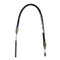 Handbrake cable, right, 550mm total length, for disc brake 2cv, Dyane, Acadiane