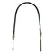 Handbrake cable, left, 670mm total length, for disc brake 2cv, Dyane, Acadiane