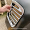 Grille, 2cv, 1960s type (also suitable for Dolly or Charleston), aluminium with large chevrons, PLEASE ALSO READ THE DESCRIPTION.