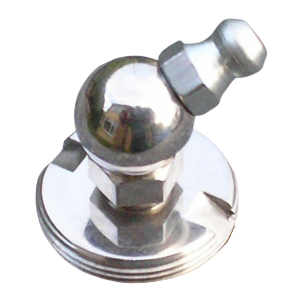 Threaded plug with removable grease nipple for bottom of swivel hub. ONLY FOR VERY OLD 2CV. EACH