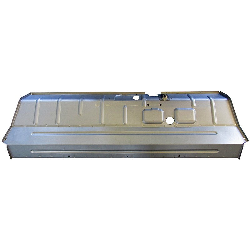 Lower bulkhead & toe board, ZINC PLATED, 2cv, complete section assembl ...