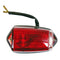 Side indicator & parking light, 2cv, AZ, AZA, 1964 to 1969 complete, Red
