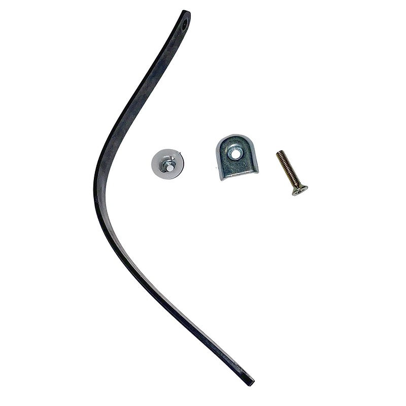 Door pull REAR interior, pull strap complete kit including insert and screw as illustrated.