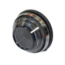 Indicator repeater light, smoke grey lens with stainless rim for rear of front wing 2cv. See description notes.