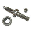 Steering pinion 8 teeth, super high original quality, inc. ring nut, seal and needle bearing.