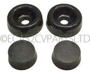 Repair kit, 2cv 1970 to 1981, seals only for one 17.5mm, DOT3 or DOT4 rear cylinder.