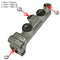 Master cylinder, tandem, NOT LHM, drum brake only, 2cv 7/76>6/81, Dyane 7/76>7/77. 20.6mm bore.
