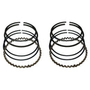 Piston ring set, (for 2 pistons) 435cc 2cv4, 68.5mm., Dyane 4