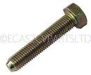 Set screw, for steering lever, plated, 11mm hex, M7 x 1.00, 37.5mm long, 10.9 high tensile, EACH