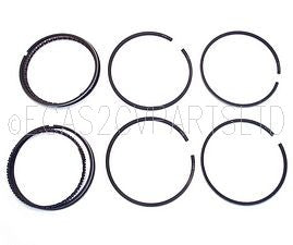 Piston ring set, 1.75mm, 2.00mm, 4.00mm, (for 2 pistons) 602cc 74mm, (for year 2011 - UNUSUAL Bretille piston set only)  (see notes)