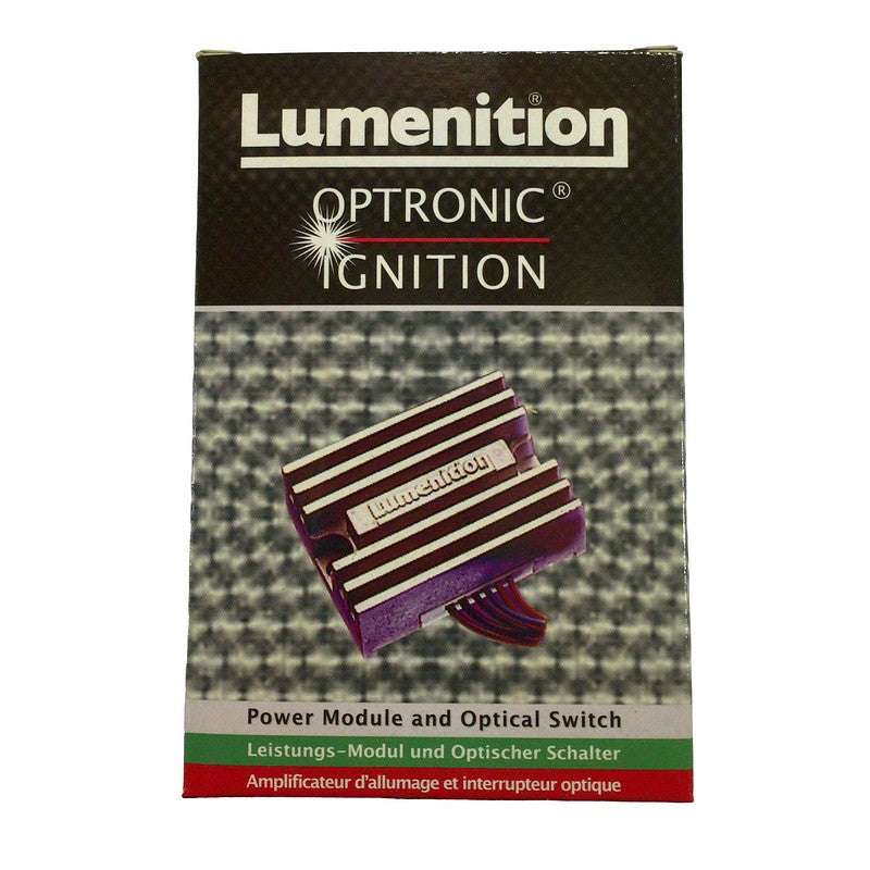Lumenition electronic ignition kit, made in England, made for 2cvs for more than 35 years, gives massive spark. Always in stock.