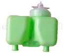 Reservoir inc cap, dual circuit mast. cyl. green, LHM type.