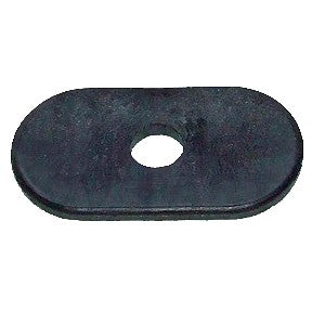 Oval plastic washer, fitted to fuel tank rear mounts, 4 on car, price per unit.