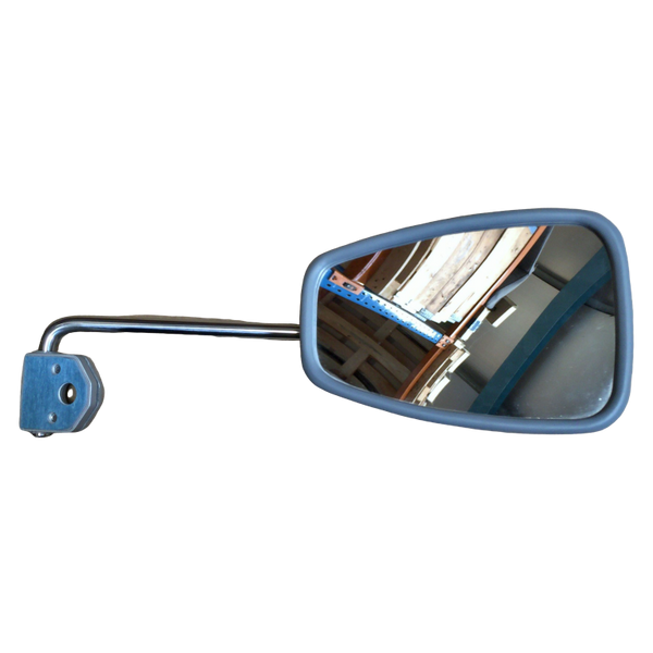 Door mirror, right, 2cv/Dyane, 1970>, STAINLESS STEEL HEAD AND ARM, Made by Burton. See notes about length of mirror. Includes bracket gasket.