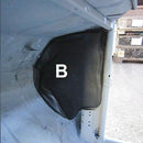 Soundproofing LEFT HAND DRIVE ONLY for above & below front parcel shelf, 2cv, 1975 to 1990.
