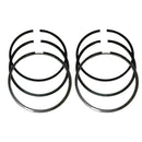 Piston ring set, by Burton 2cv Parts (for 2 pistons) 602cc, 74mm, late 1976 onwards. (see description notes). 1.75, 2.0, 3.5