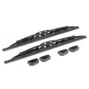 Wiper blade, 2CV, by BURTON, push-on or screw fit, 255mm, these fit both types of ORIGINAL 2cv arms. PRICE PER PAIR.