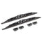 Wiper blade, 2CV, by BURTON, push-on or screw fit, 255mm, these fit both types of ORIGINAL 2cv arms. PRICE PER PAIR.