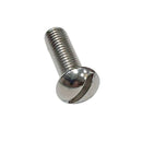 Screw for front of rear wing 2cv, stainless steel, slotted dome head, M5X16. 4 needed for one wing, our price is per screw. See description notes.