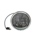 LED reflector 2cv headlight, fits plastic shell housing only, ONLY suitable for LHD (right hand traffic as in EU).