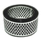 Air filter refill element for steel air box filter up to 1977 2cv and Dyane, 115x90x66mm