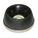 Suspension cylinder steel backed rubber bump stop (doughnut).
