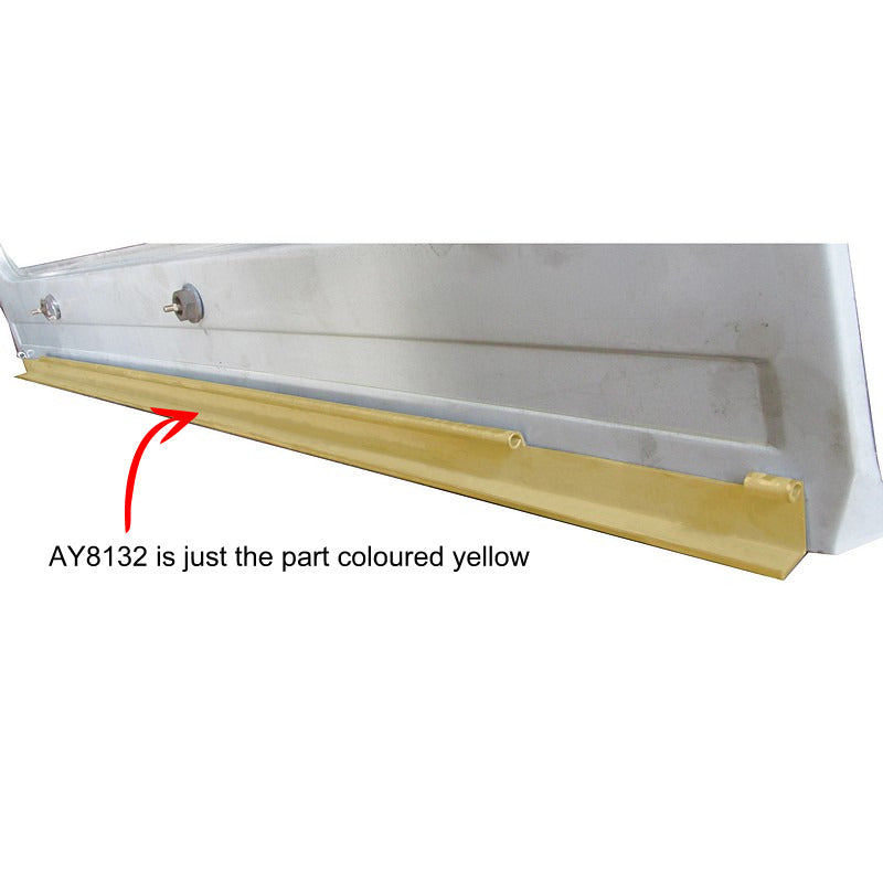 Bonnet hinge only for Dyane, only the part on the body scuttle, zinctec ...