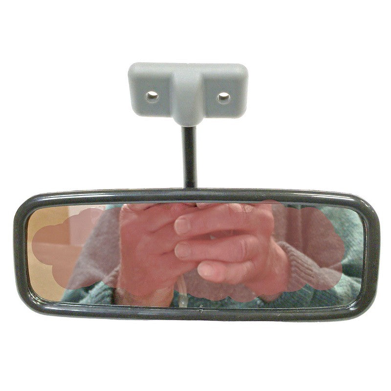 Interior mirror for 2cv, 165mm width, this is the type fitted before dipping mirrors were introduced in June 1980. Fits later too.