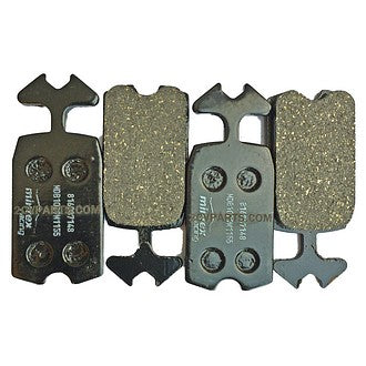 Mintex Racing brake pads for all 2cv and Dyane 6. Set of 4. For Race circuit use only. SEE NOTES