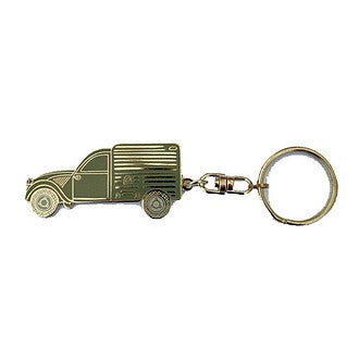 Porte-clés Citroën DS Blanc • Burton 2CV Parts