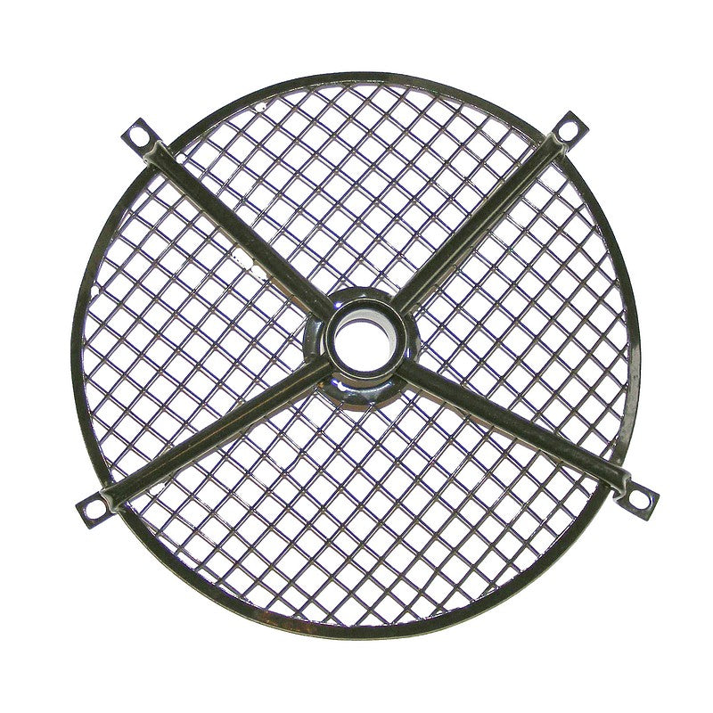 Stone guard grille, for 2cv6, Dolly etc., black, fits in front of engine cooling fan.