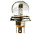 Headlight bulb, white, P45t flange, 410, tungsten, standard original fitting, 2cv6, Dyane 6, 40/45 watt.