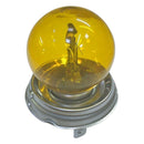 Decorative yellow headlight bulb, P45t flange, alternative to white, 2cv6, Dyane 6, 40/45 watt. SEE DESCRIPTION FOR MORE DETAILS.