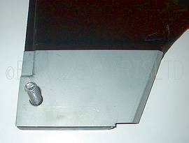 2cv Rear Boot Panel Repair panel for bottom of A panel 2cv right. Bolt NOT included. – ECAS ...