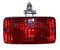 Rear fog light, similar to original, new improved shape. Wiring and bulb NOT included. Approx. 140x80mm.