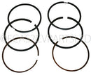 Piston ring set, (for 2 pistons) 652cc Visa, 77mm diameter. 1.5mm top, 2mm mid, 3mm oil, also fits Burton Big Bore pistons. See notes.
