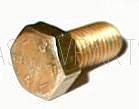 Set screw, plated, 11mm hex head, M7 x 1.00, 16mm long. Per 25