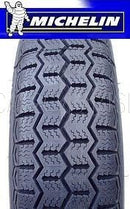 Michelin tyre, ZX, 135R15, 135/80r15, tubeless, our favourite for most 2cv & vans since 1968. Original on Acadiane too. Beware of counterfeits elsewhere.